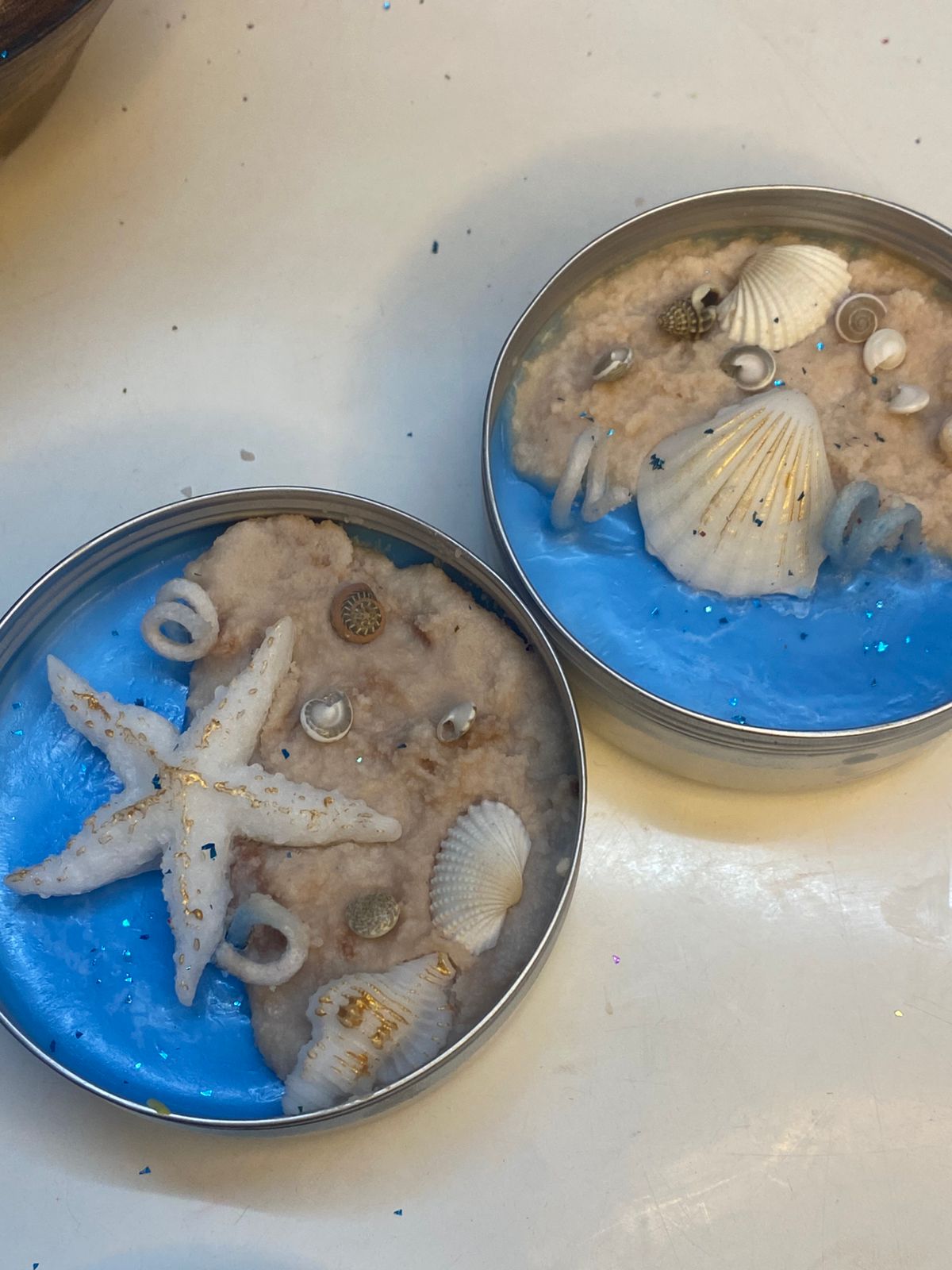 Beach Theme Tin