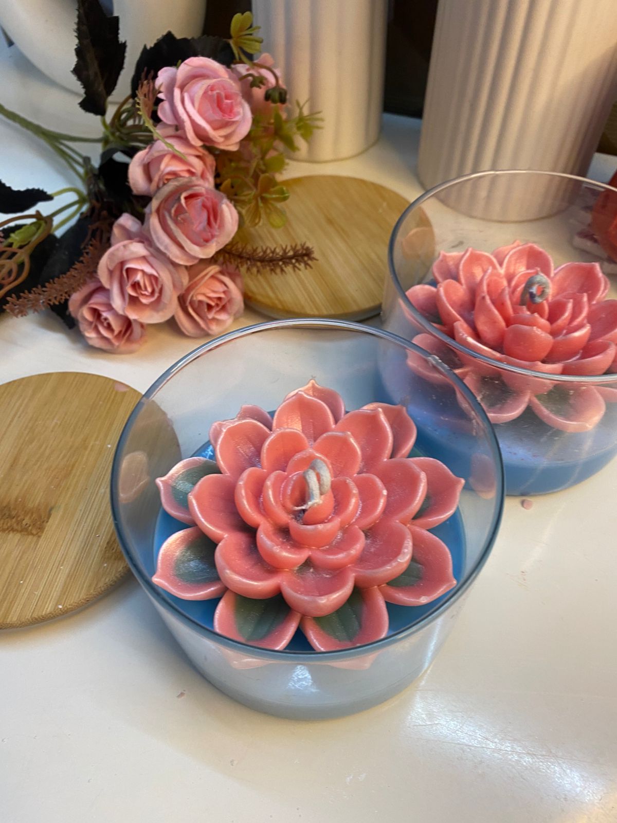 Lotus Pond Cup candle