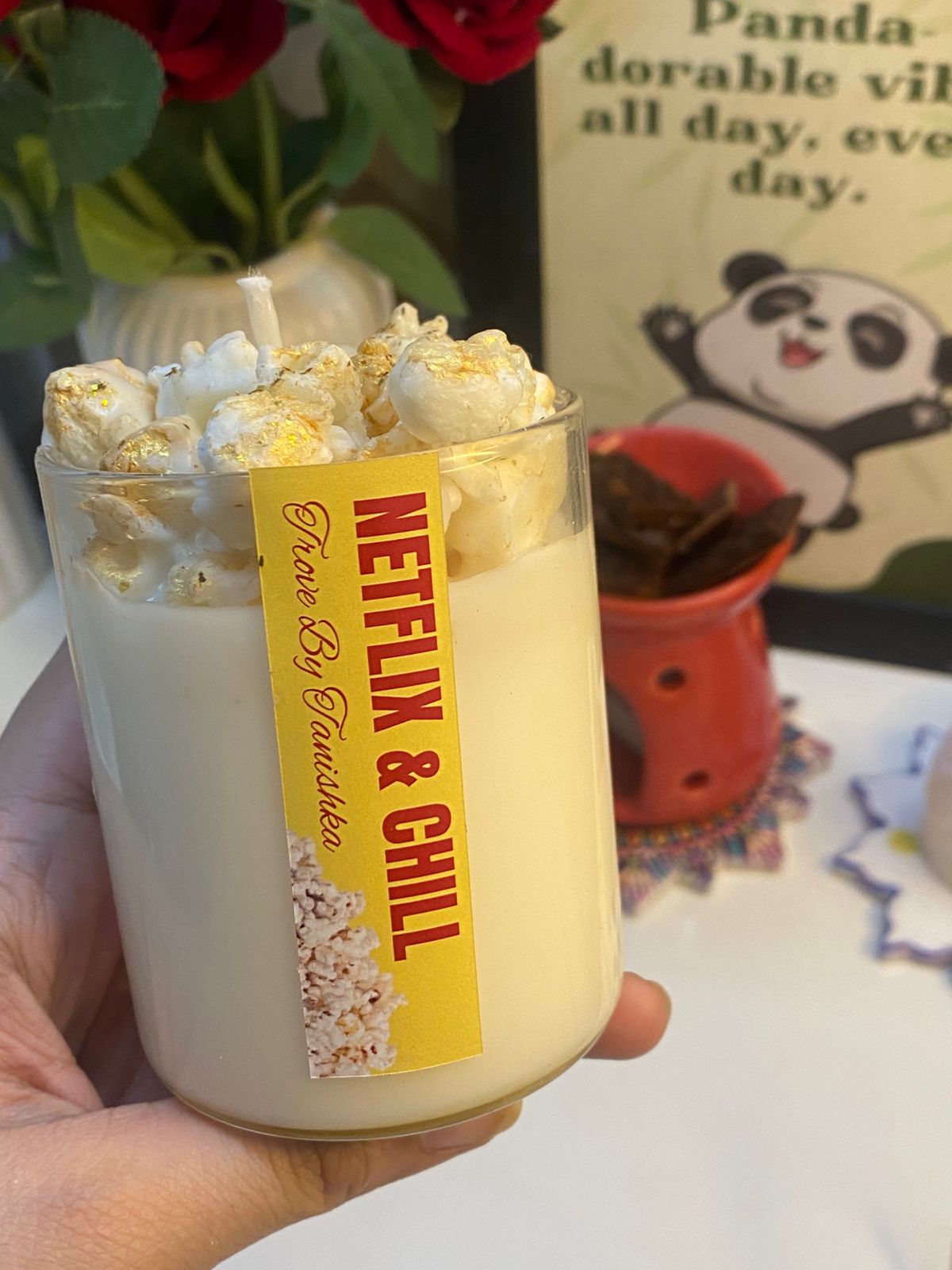 Popcorn Candle