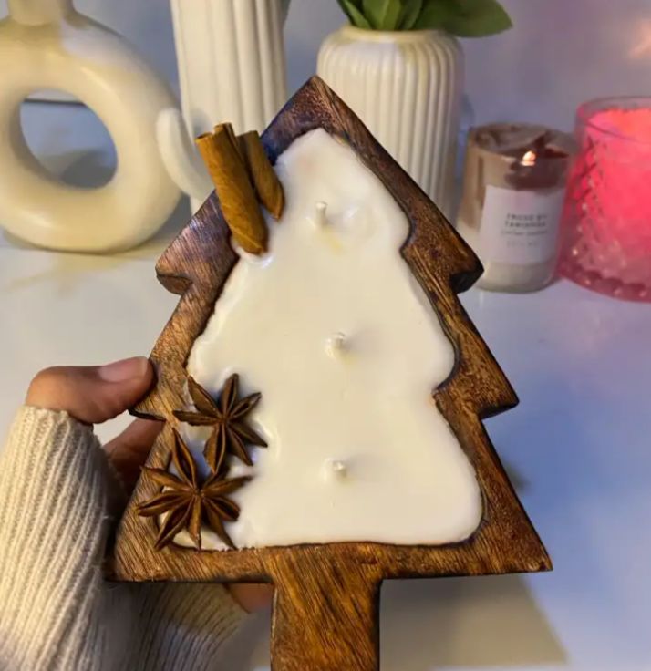 Christmas Tree Wooden dough