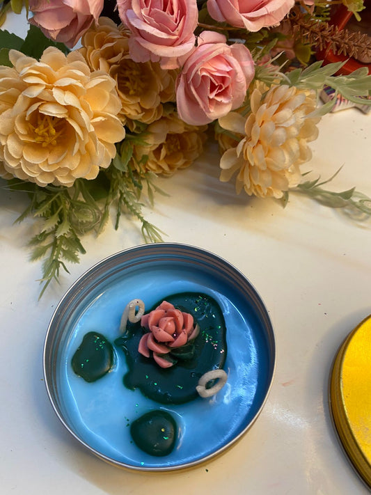 Lotus in Pond Tin